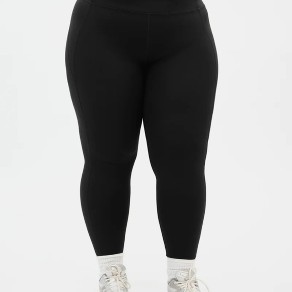 The Girlfriend Collective Womens Black Compressive Mid-Rise Legging Size XL - Picture 3 of 6